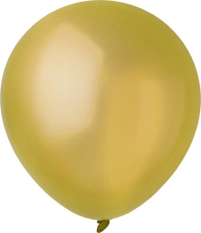 Balony Decomex metallic Gold 100szt