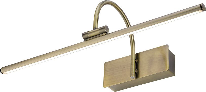Kinkiet Nowodvorski Kinkiet LED do salonu klasyczny Nowodvorski GIOTTO LED BRASS S nad lusterko 8168