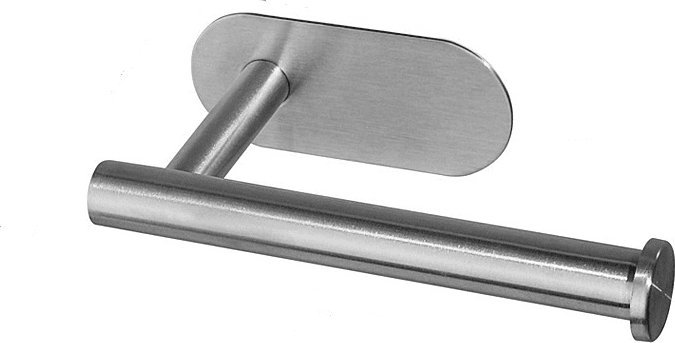 KBE SREBRNY UCHWYT WIESZAK NA PAPIER TOALETOWY