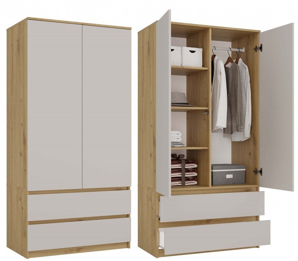 Szafa Malwa SS-90 DĄB ARTISAN KASZMIR