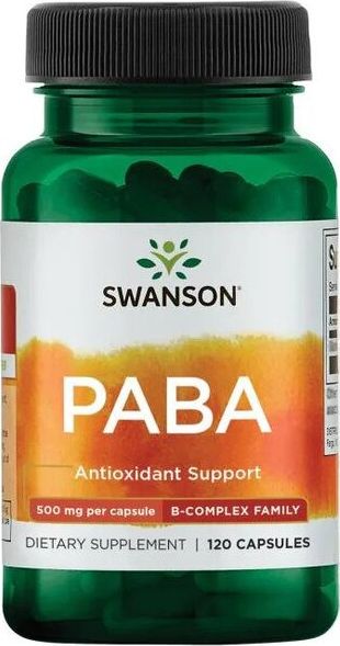 Swanson Swanson - PABA, 500mg, 120 kapsułek