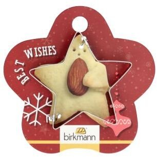 Birkmann Foremka do wykrawania pierniczków ŚWIĄTECZNA GWIAZDA 6,5 cm