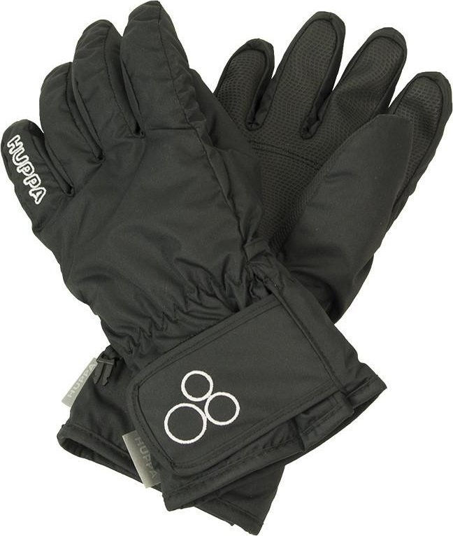 Huppa Huppa vaikiškos žieminės pirštinės Rixton 1, juodos