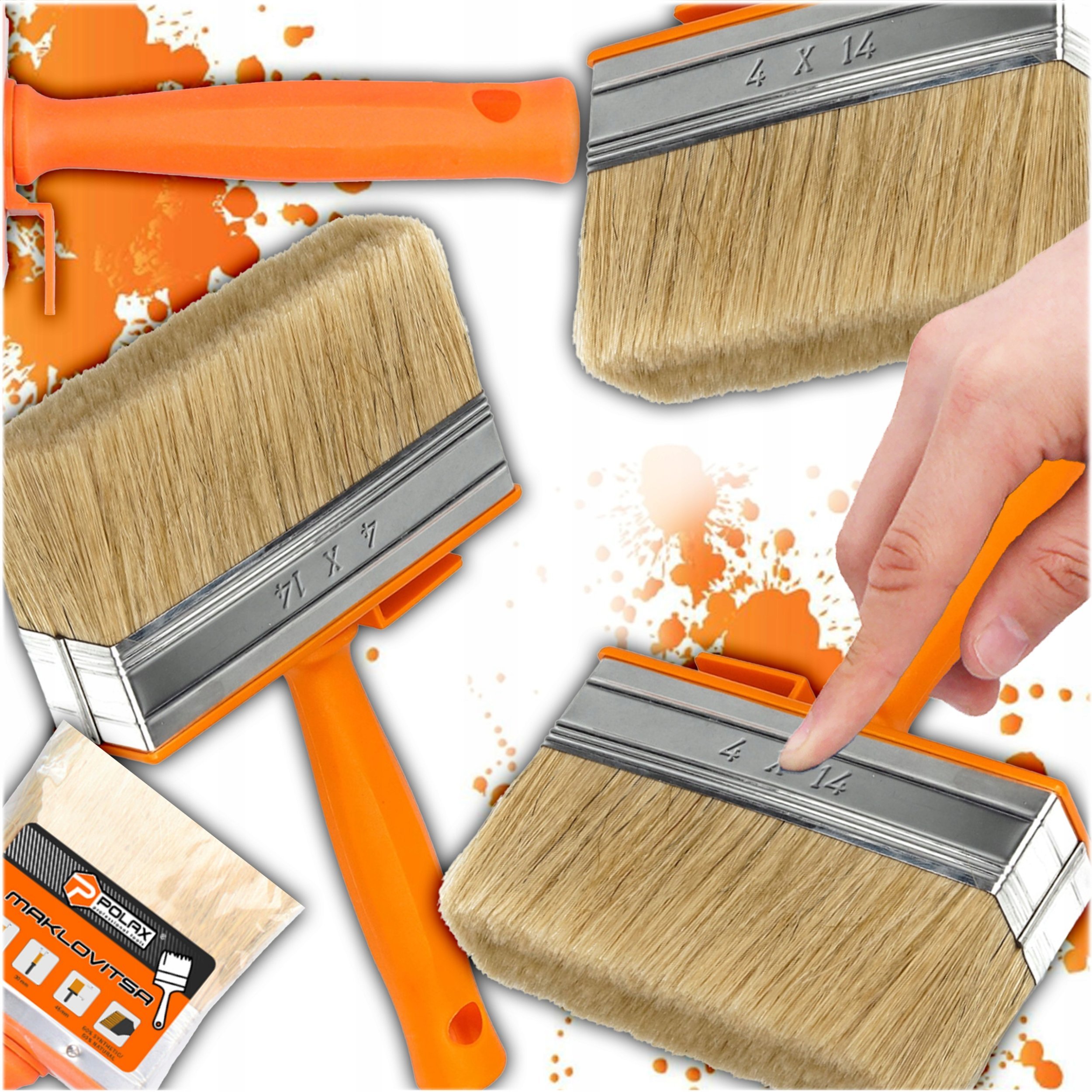 PĘDZEL ANG.MAKLOVITSA 30x120mm