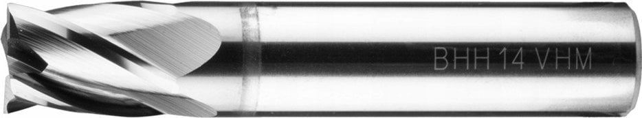 Frez węglikowy Baildon DIN 6527 K FWP4K 12 mm, VHM TiAlN, Z4, 73-12 mm