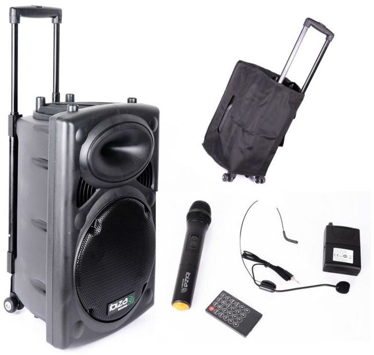 Kolumna mobilna Ibiza PORT12VHF-BT one size