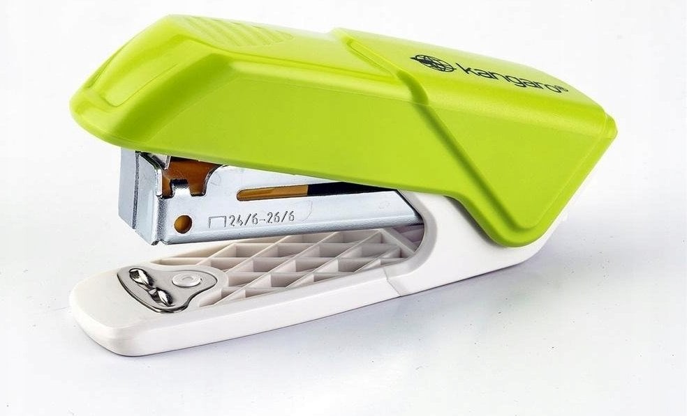 Zszywacz Kangaro Zszywacz + zszywki 15 kart. KANGARO Aris-45m/y2, blister, mix