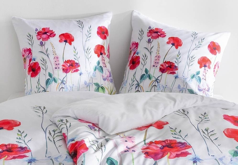 Pościel satynowa 155x200 cm Christy 4824/460 rot