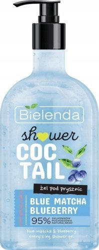 Bielenda Bielenda Shower Coctail Żel pod prysznic energetyzujący Blue Matcha & Blueberry 400ml