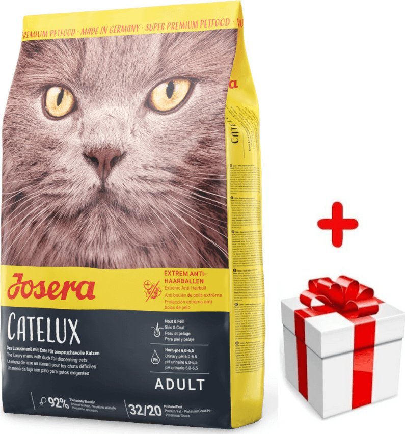 Josera Catelux drób 0.4kg + gratis