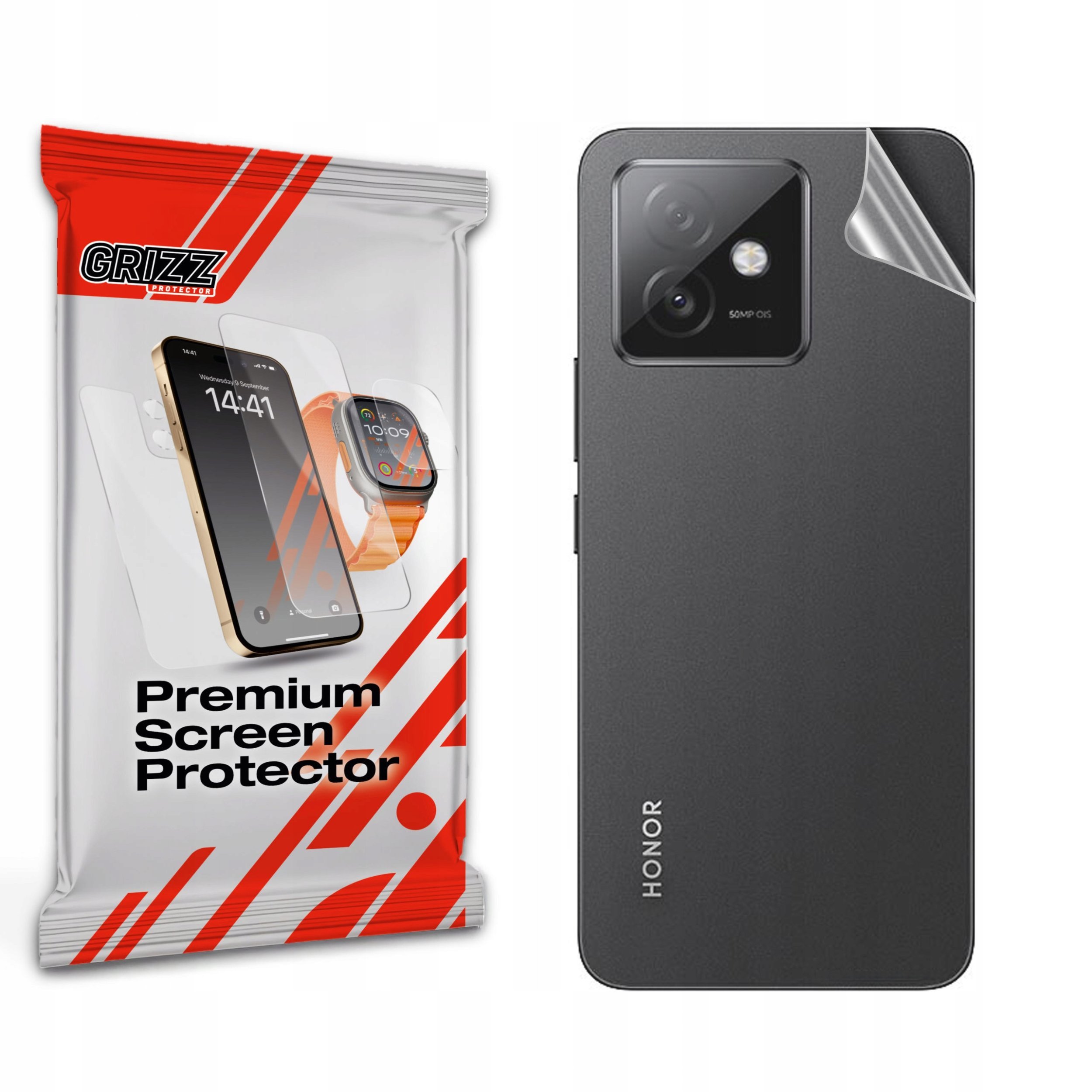 Folia na tył GrizzGlass SatinSkin do Honor X60 GT