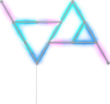 Nanoleaf Lines Starter Kit - listwy świetlne (15 sztuk, 1 kontroler)