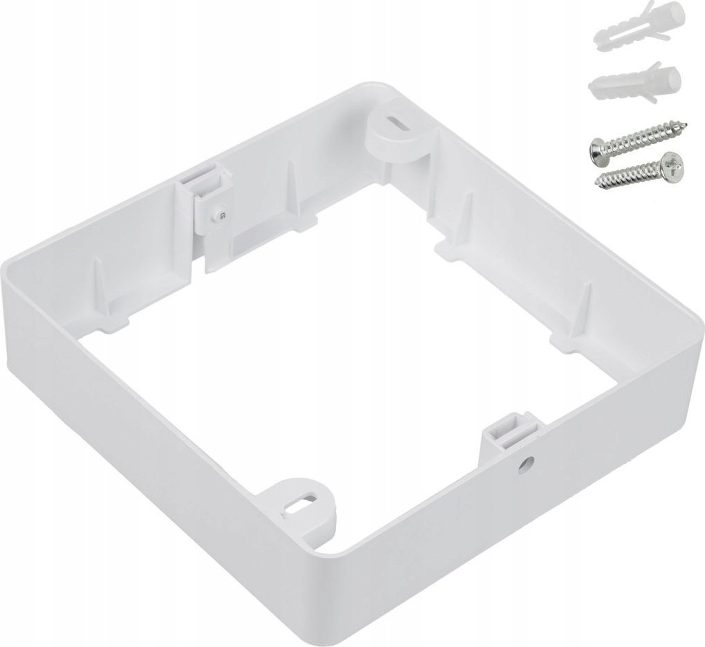 Maclean Adapter natynkowy Maclean, do panelu LED 18W , kwadratowy, 170*170*38mm, MCE379 S