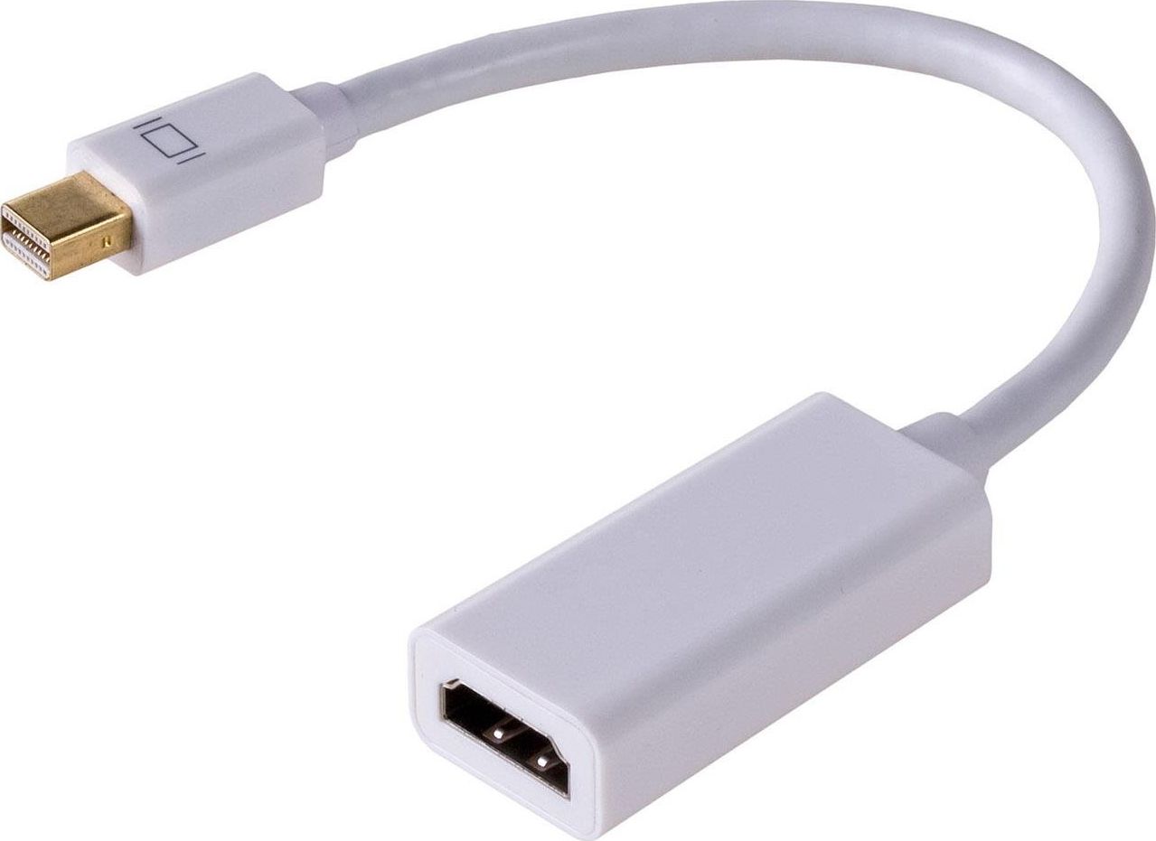 Adapter AV Akyga DisplayPort Mini - HDMI biały (AK-AD-38)