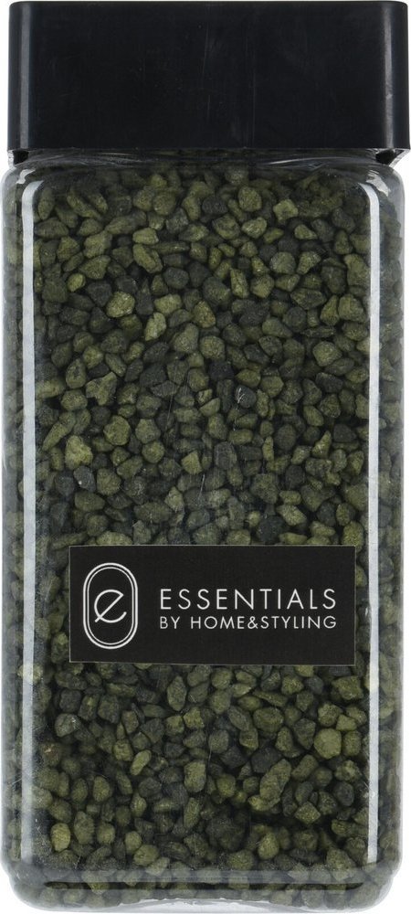 Koopman Kamyczki dekoracyjne ozdobne zielone 550 ml