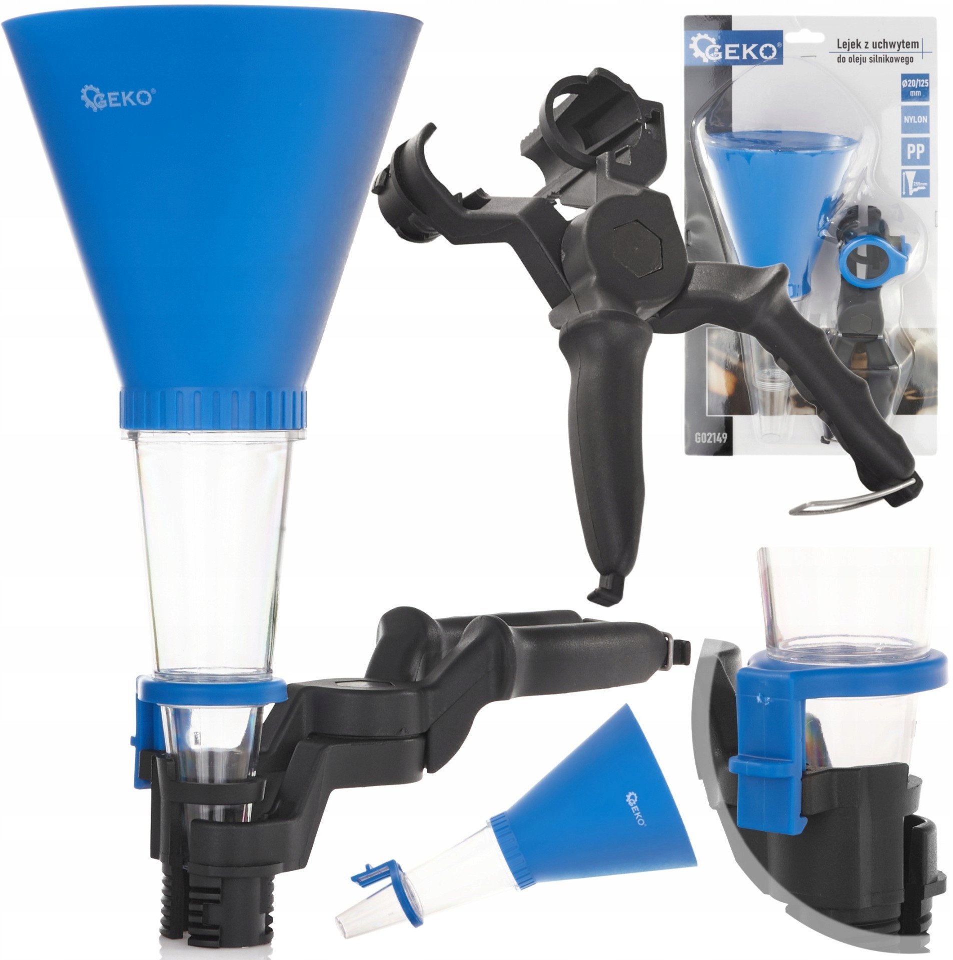 Lejek z uchwytem do oleju silnikowego (20)