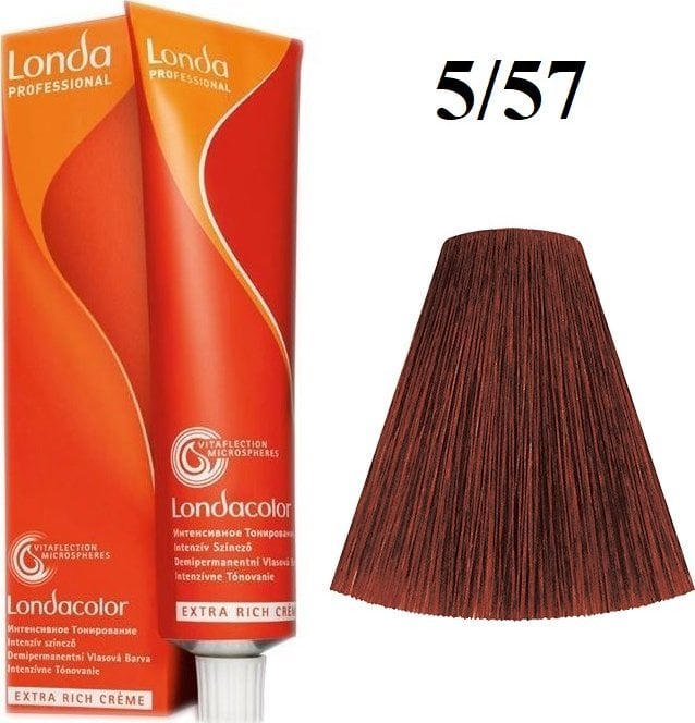 Londa Professional Londa Professional, Londacolor, Ammonia-Free, Demi-Permanent Hair Dye, 5/57 , 60 ml For Women