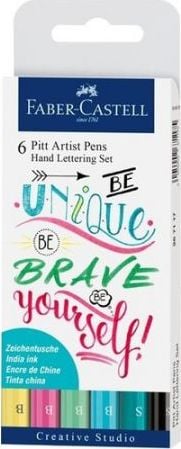 Faber-Castell Zestaw do kaligrafii 6 kolorów