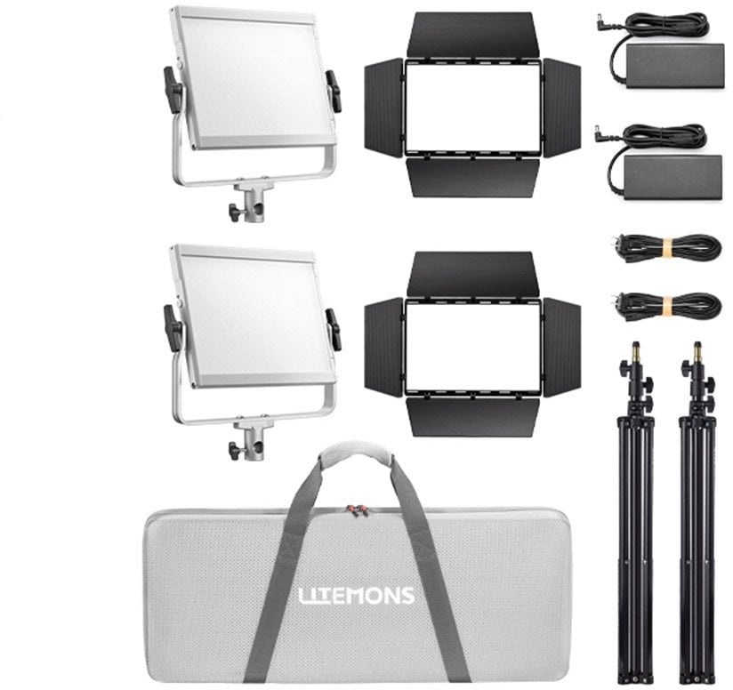 Godox Litemons LP600R 2x Kit LED Panel Licht RGB