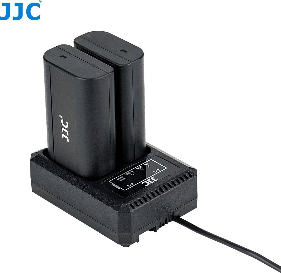 Ładowarka do aparatu JJC Ładowarka dwukanałowa JJC DCH-BLJ31 do akumulatorów DMW-BLJ31