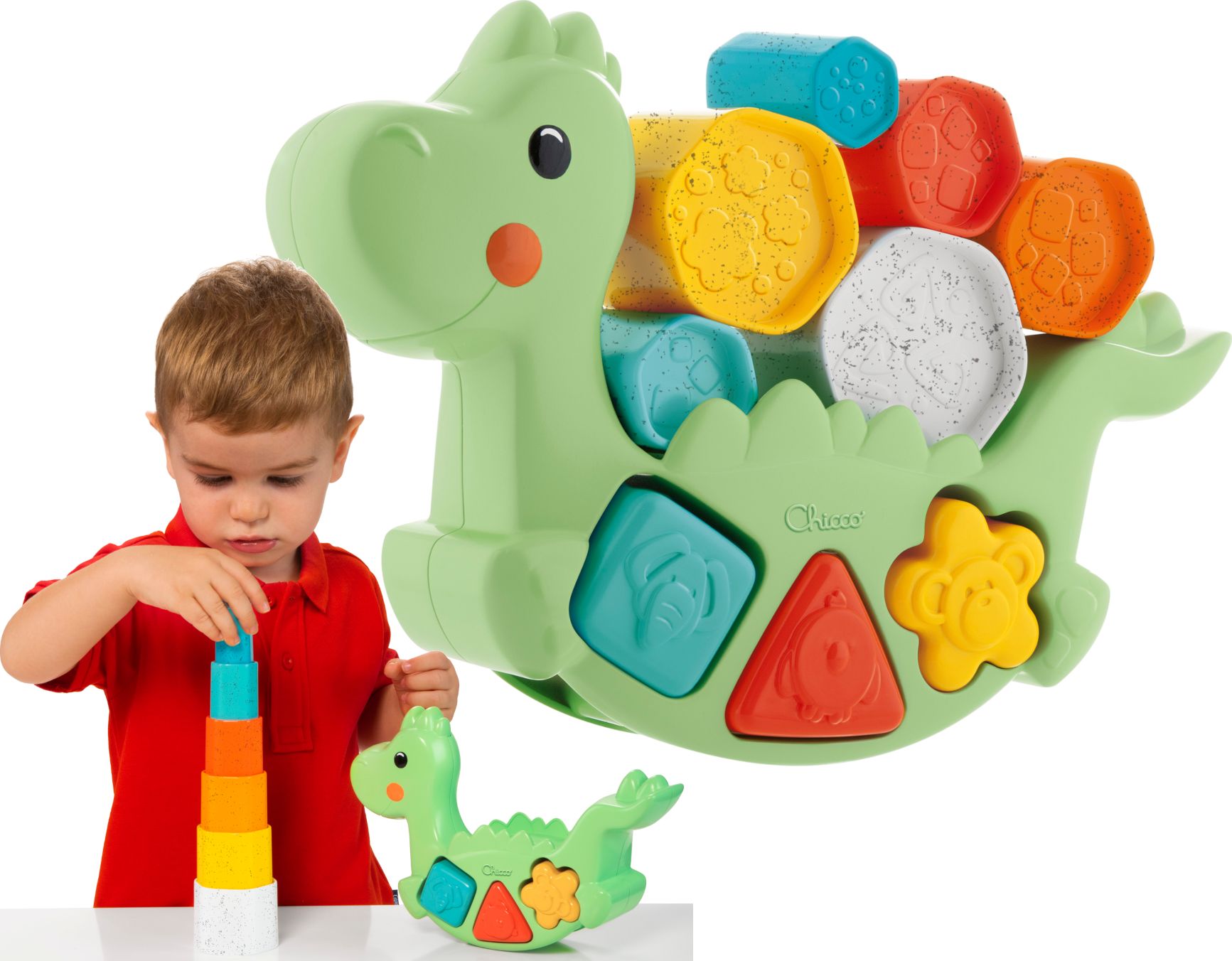 Chicco CHICCO-4991-ECO+SORTER WKŁADANKA DINO