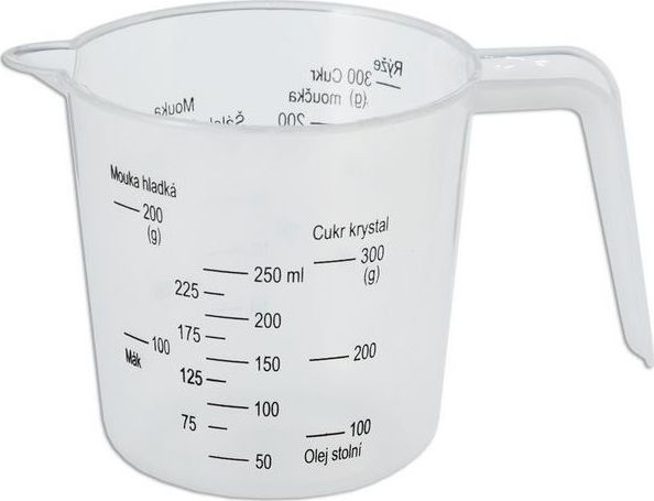 Orion Miarka kuchenna kubek z miarką 0,25l uniwersalny