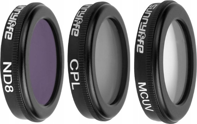 SunnyLife Zestaw Filtrów 4w1 Filtr Nd8 / Cpl / Uv Do Dji Mavic 2 Zoom