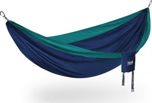 Eno DoubleNest Hammock, Navy/ Seafoam