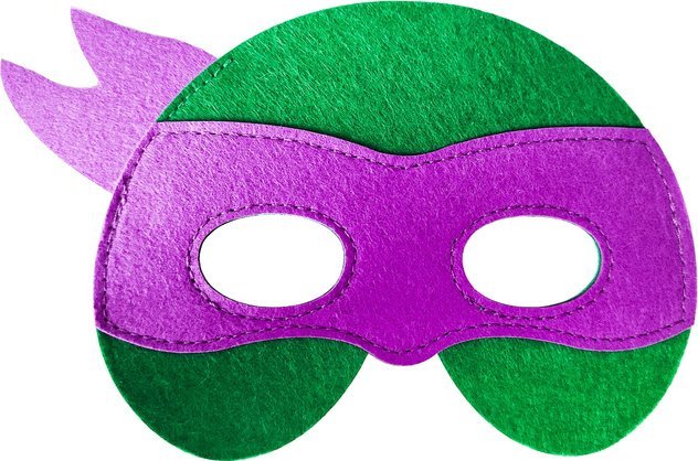 PRC FILCOWA MASKA DONATELLO ŻÓŁWIE NINJA