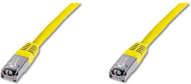 Digitus Patchcord, SF/UTP, Cat5e, 1m, żółty (DK-1531-010/Y)