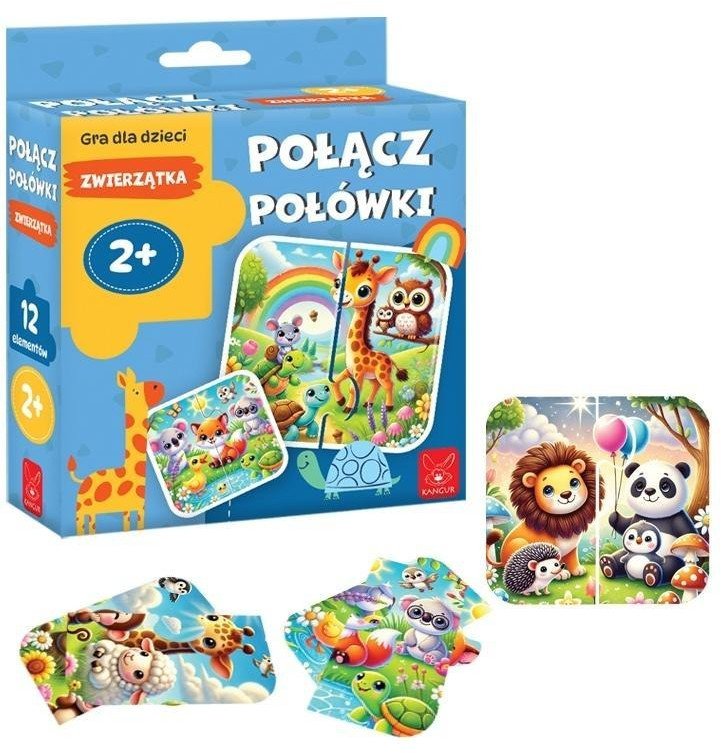 Połącz połówki Zwierzątka