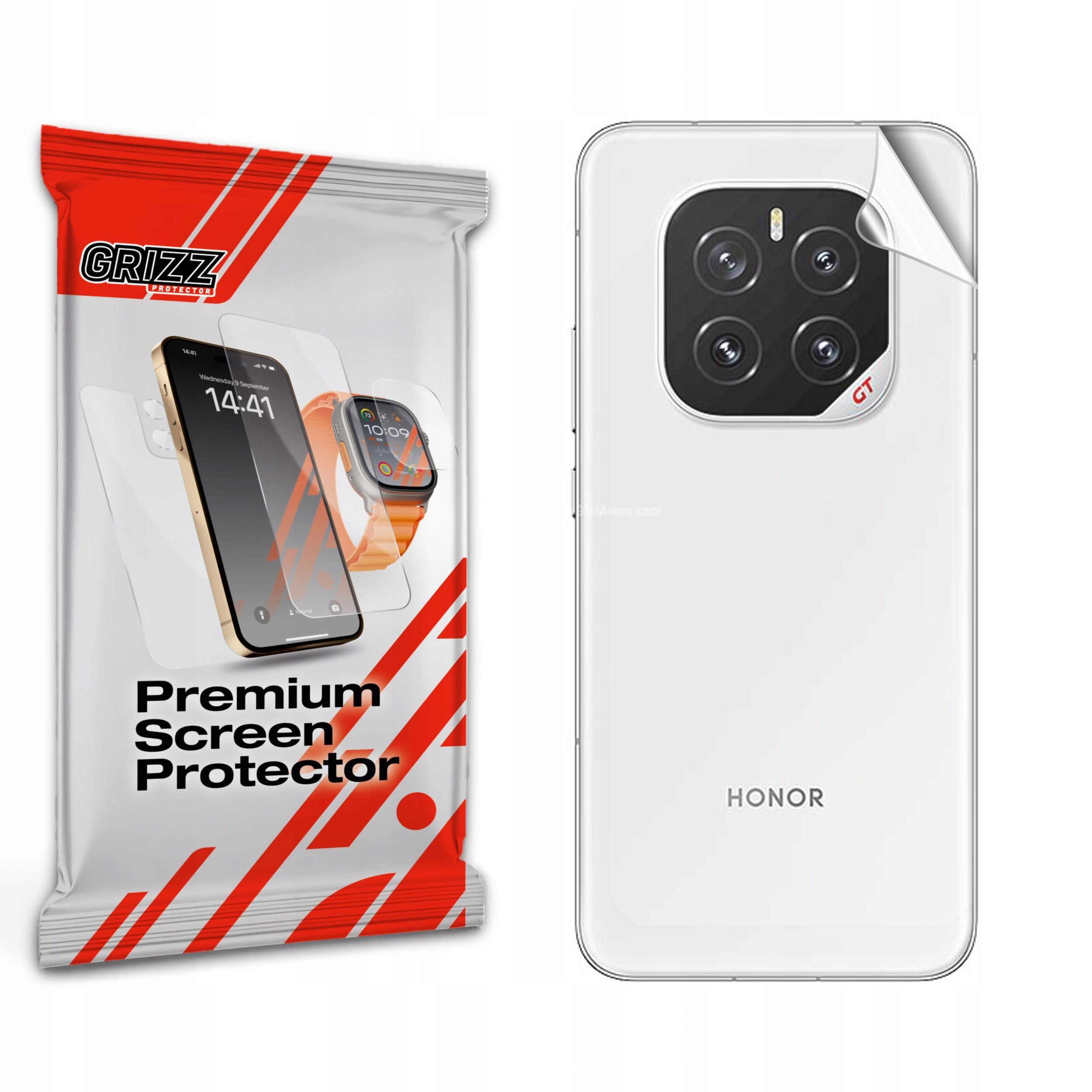 Folia na tył GrizzGlass SatinSkin do Honor GT Pro