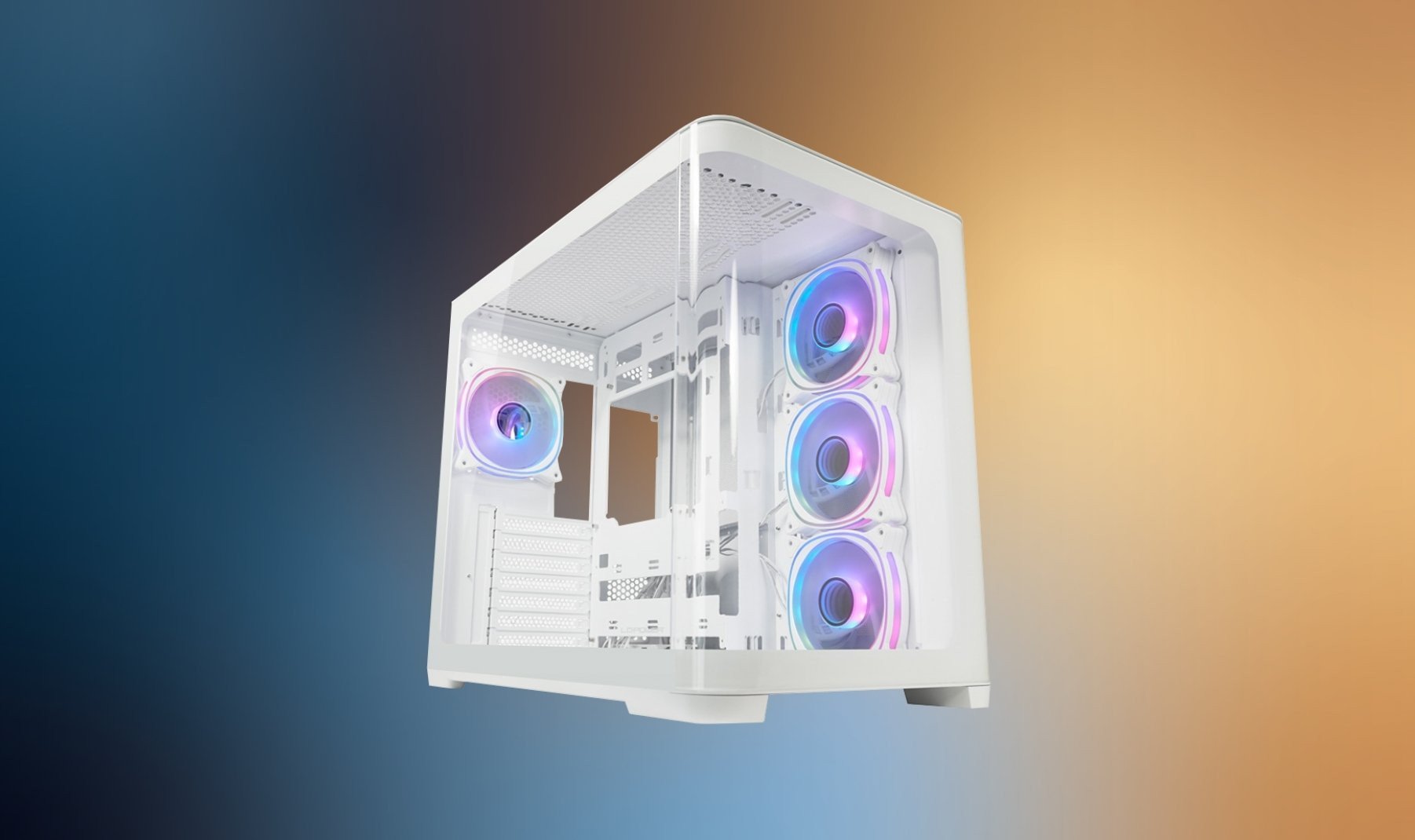 Case Midi LC-Power LC-8001W-ON Pro Storm Light