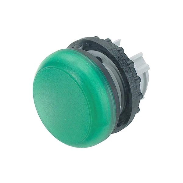 Eaton Główka lampki sygnalizacyjnej płaska M22-L-G zielona - 216773