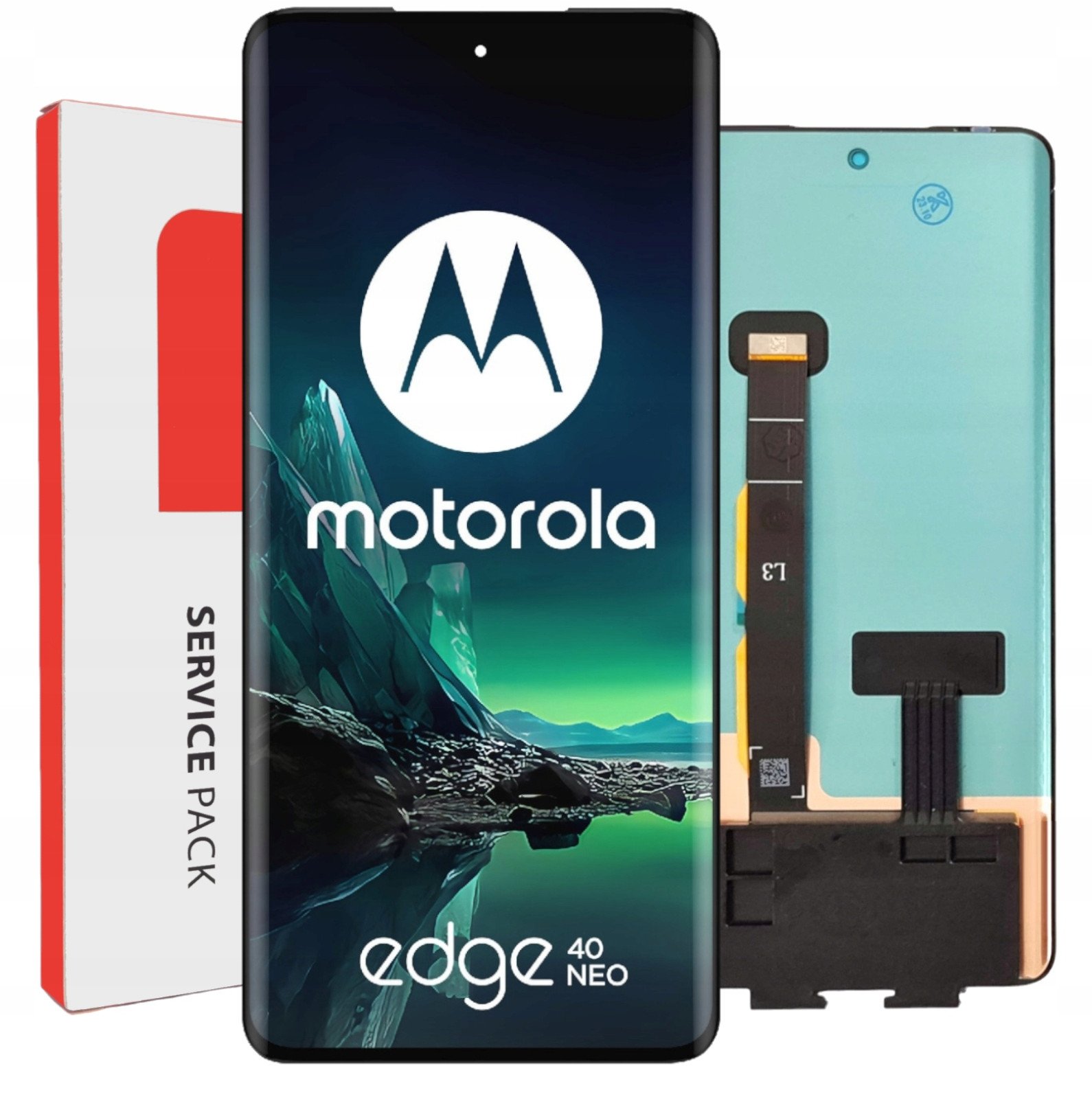ORYGINAŁ WYŚWIETLACZ EKRAN LCD DOTYK DO MOTOROLA EDGE 40 NEO XT2307-1