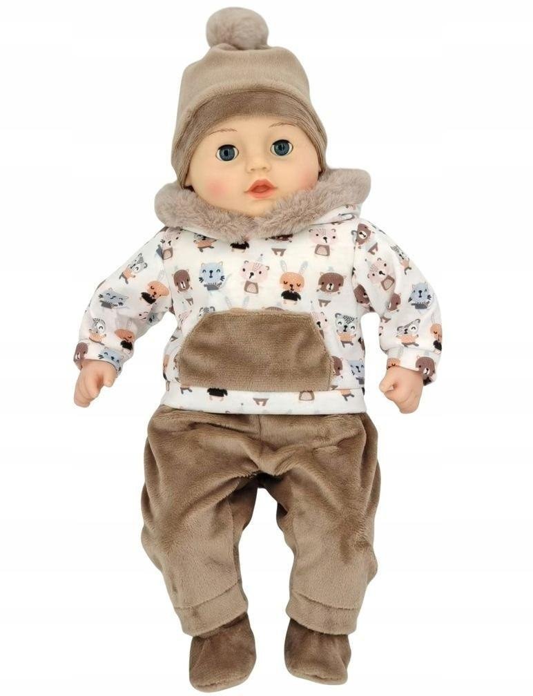 Lalka bobas mówi i śpiewa 45cm