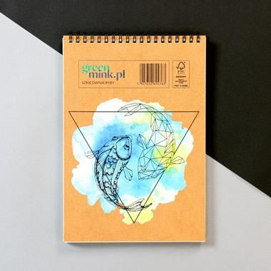 Greenmink Szkicownik 17x25cm 96k biały