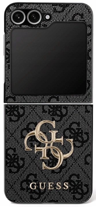 Guess Etui Big 4G Logo Classic Logo do Samsung Galaxy Z Flip7 czarny