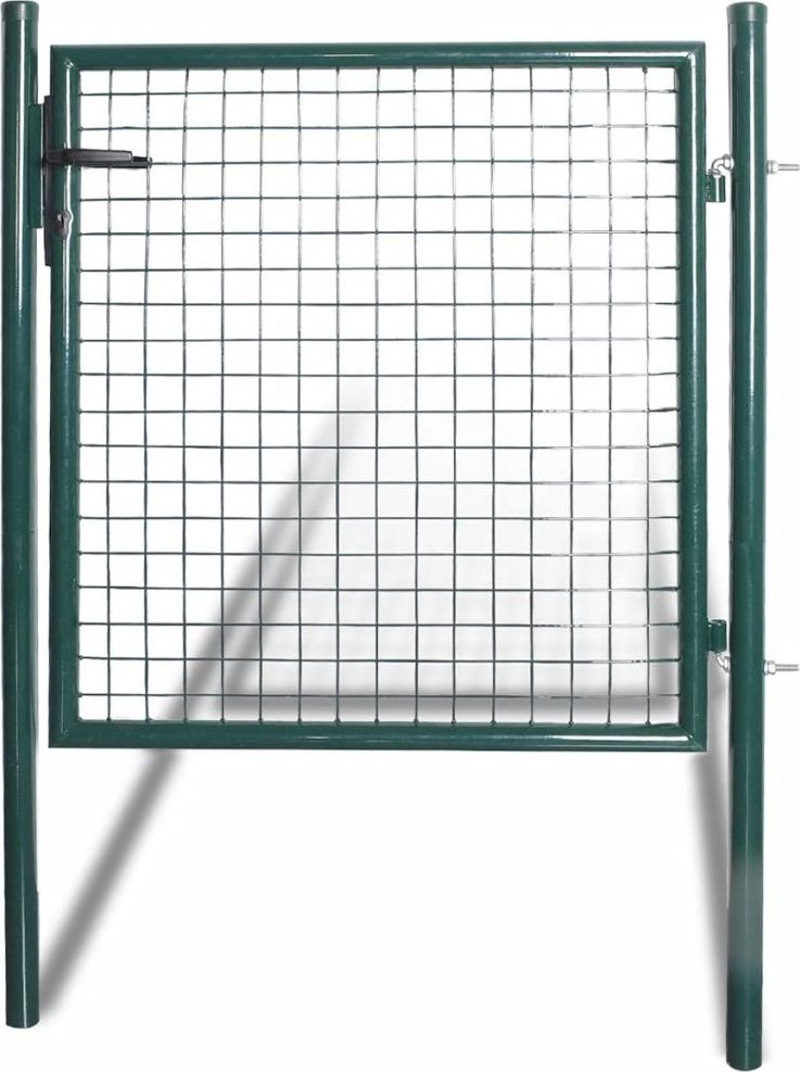 vidaXL Furtka ogrodzeniowa, malowana proszkowo stal