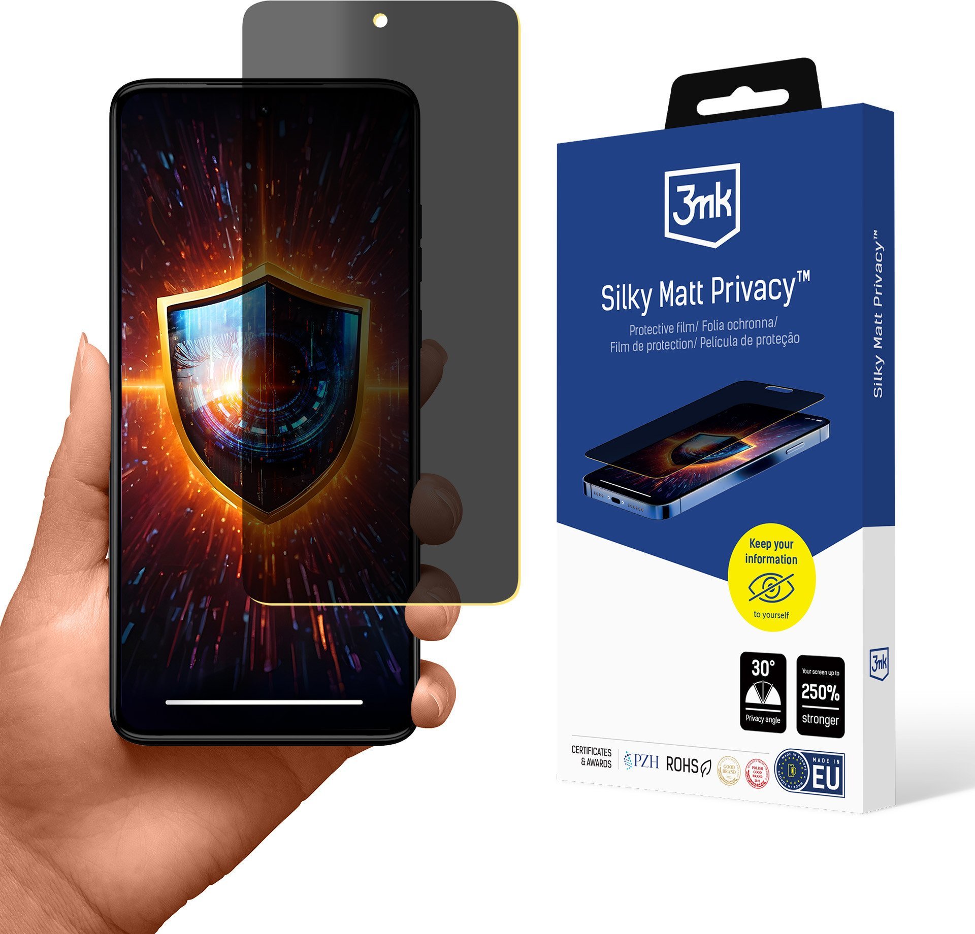 3mk Silky Matt Privacy pro Motorola Moto G84 5G