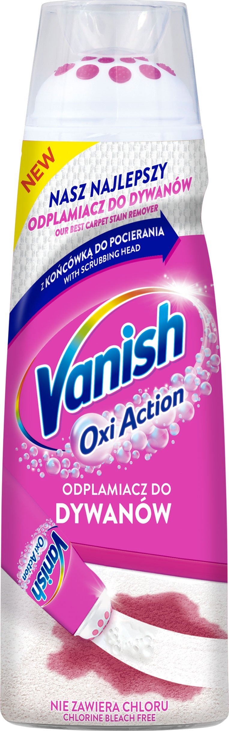 Osram Vanish Oxi odplamiacz do dywanów precyzyjny z końcówką do pocierania 195 ml