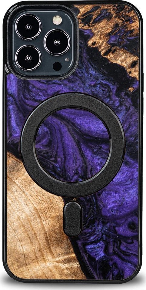 BeWood Etui Bewood Unique na iPhone 13 Pro Max - Violet z MagSafe