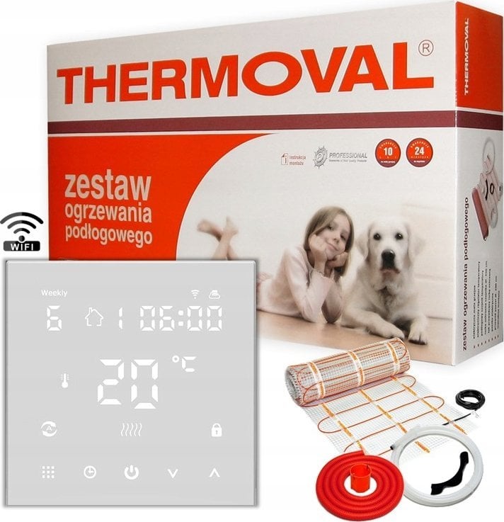 Thermoval Zestaw pod panele WT 2010 AL 1,0m2 + TVT 45