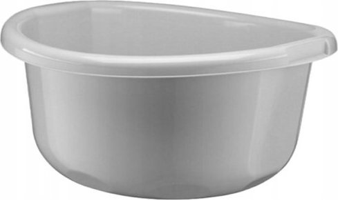 Galicja Miska plastikowa okrągła 11 l szara uniwersalna