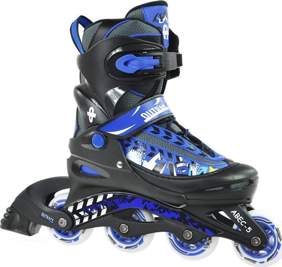 Rolki Outrace Funny Blue rekreacyjne regulowane niebieskie r. 26-29