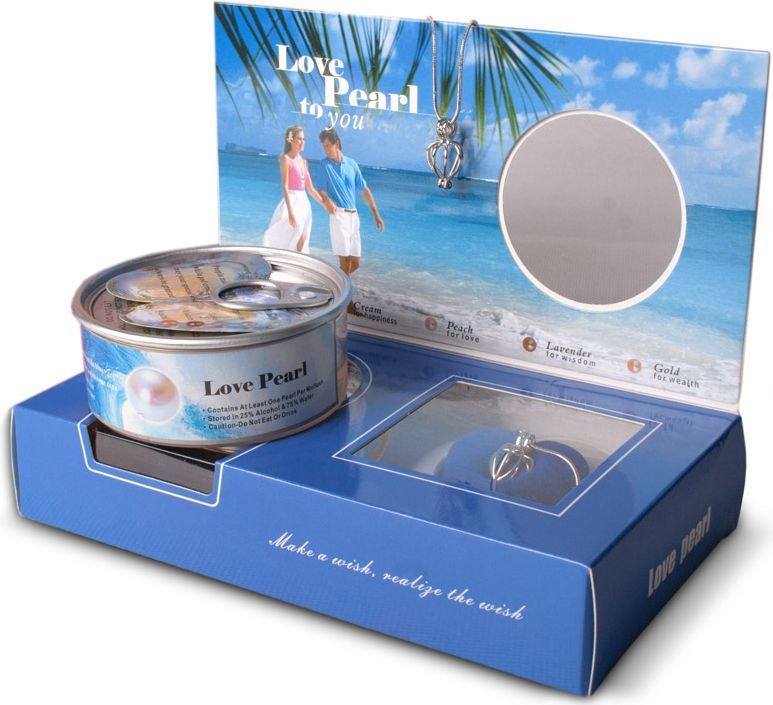 Gadget Factory Perła szczęścia i miłości - Niebieski