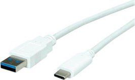 Kabel USB Value USB-A - 0.5 m Biały (JAB-2600394)