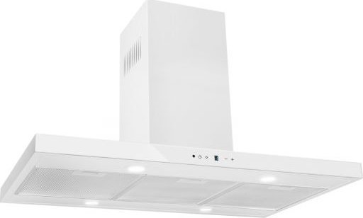 Okap Toflesz TOFLESZ Etna Wyspowa 60cm 850m3/h biały mat Użyj kodu 23TOF05 i płać mniej