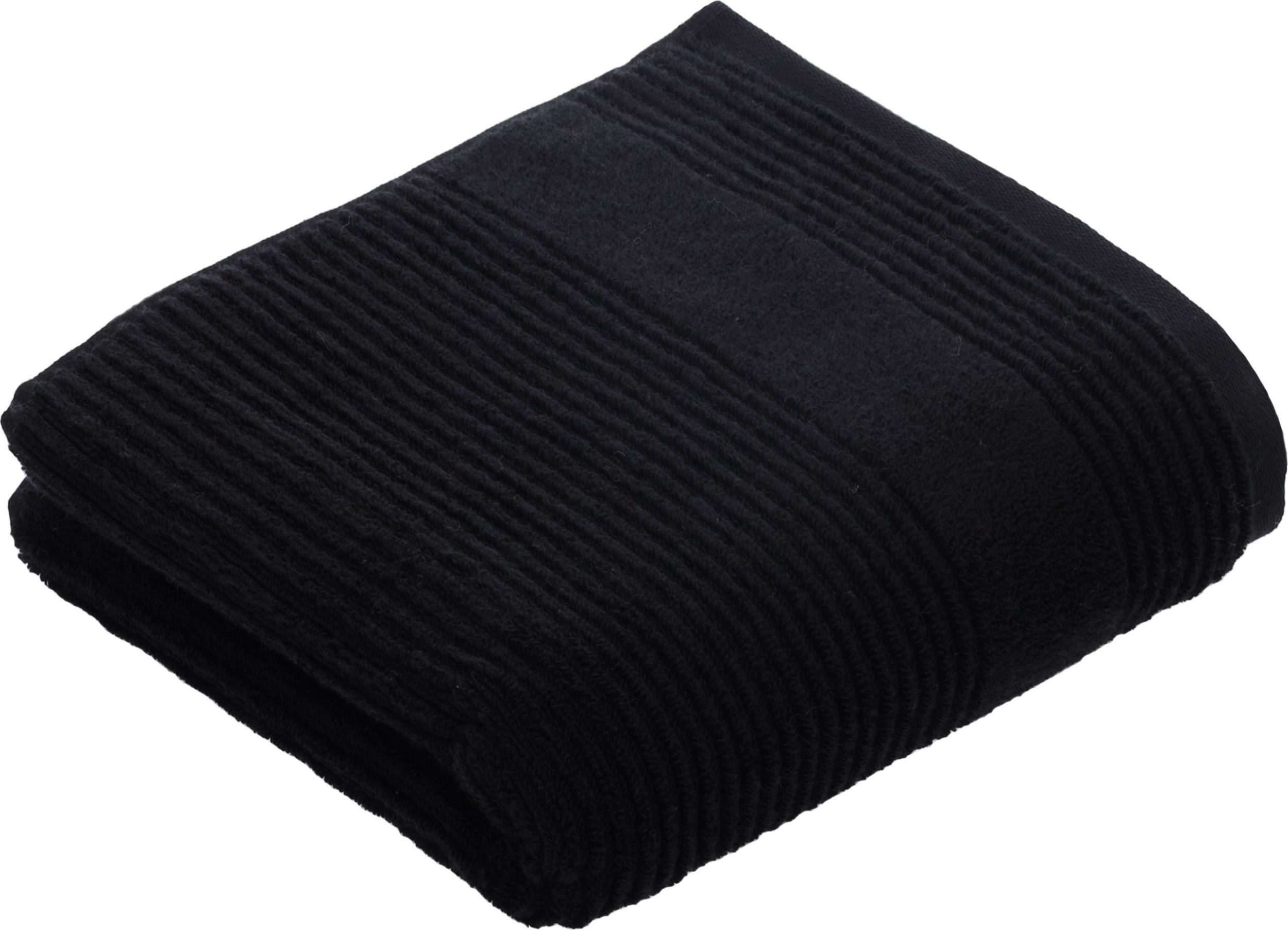 Vossen Ręcznik bawełniany 50x100 cm Tomorrow 790 Schwarz biodegradowalny