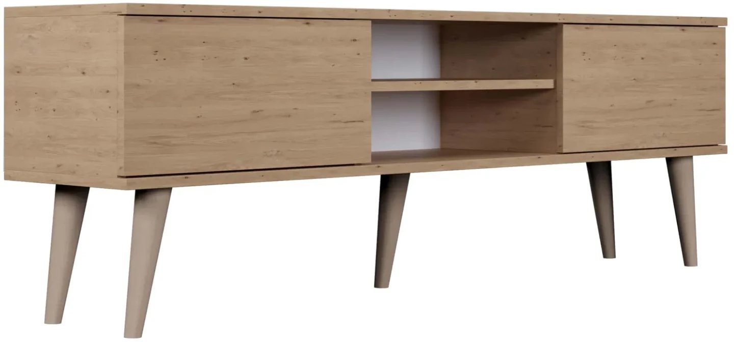 Szafka RTV TORONTO 160 dąb artisan KOCOT MEBLE